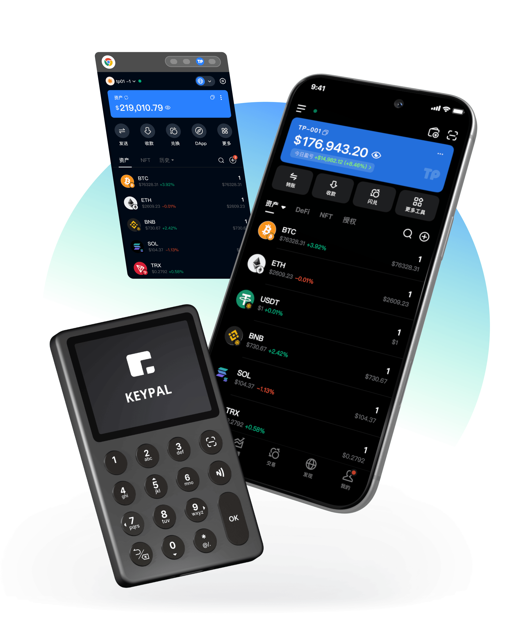 TokenPocket官方數字錢包產品介面